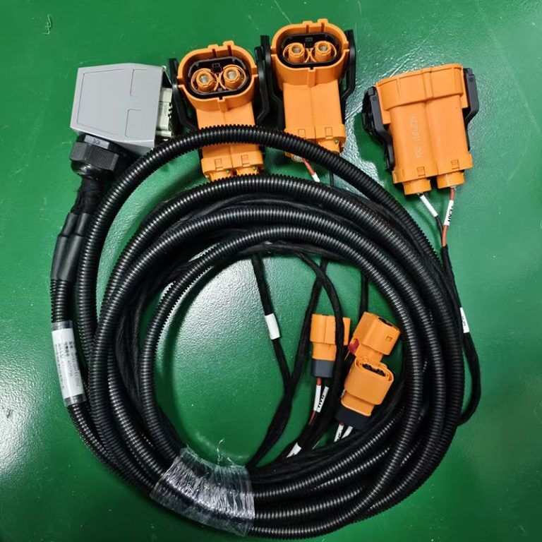 High voltage wiring harness
